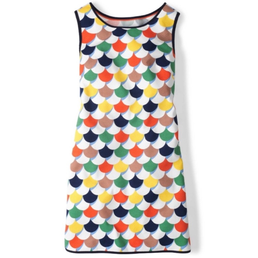 Boden Phyllis Scallop Dress Size 6